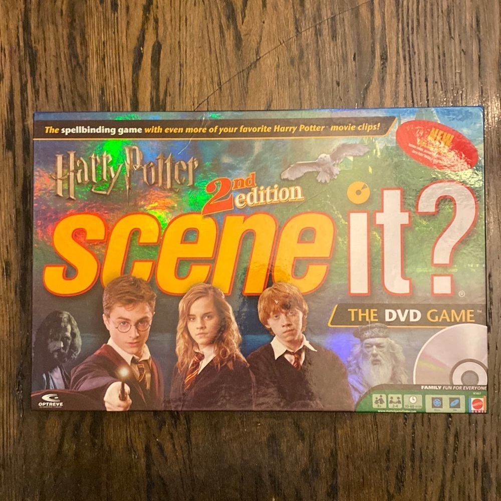 HARRY POTTER 2nd Edition Scene It? The DVD Game (2007)